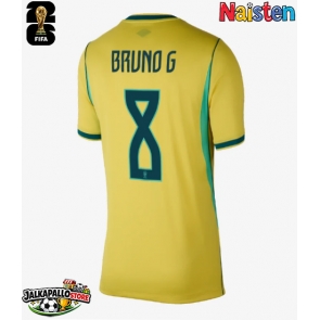 Brasilia Bruno Guimaraes #8 Kotipaita Naisten MM-kisat 2026 Lyhythihainen